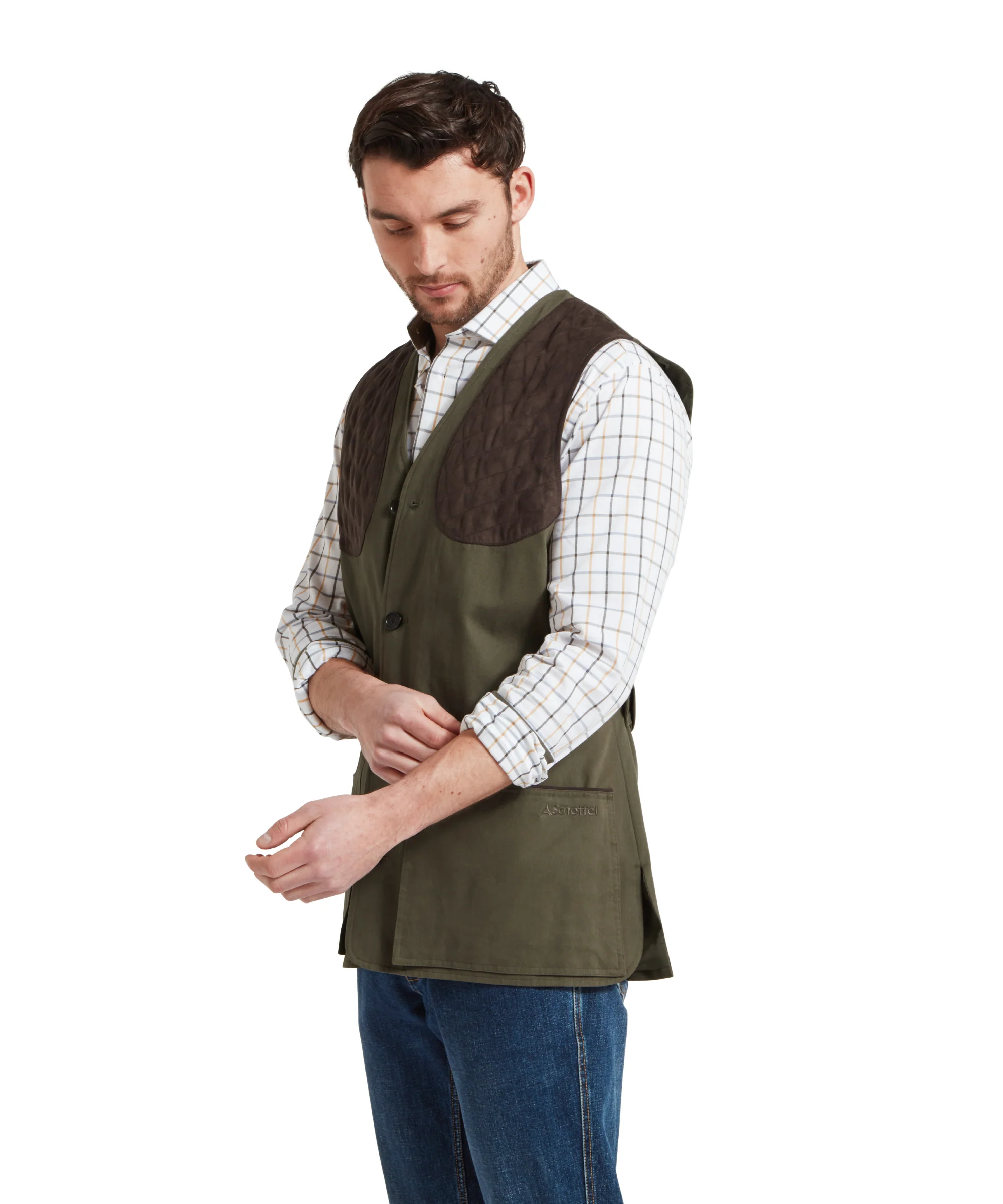 All Season Shooting Vest - Dark Olive - Image 4