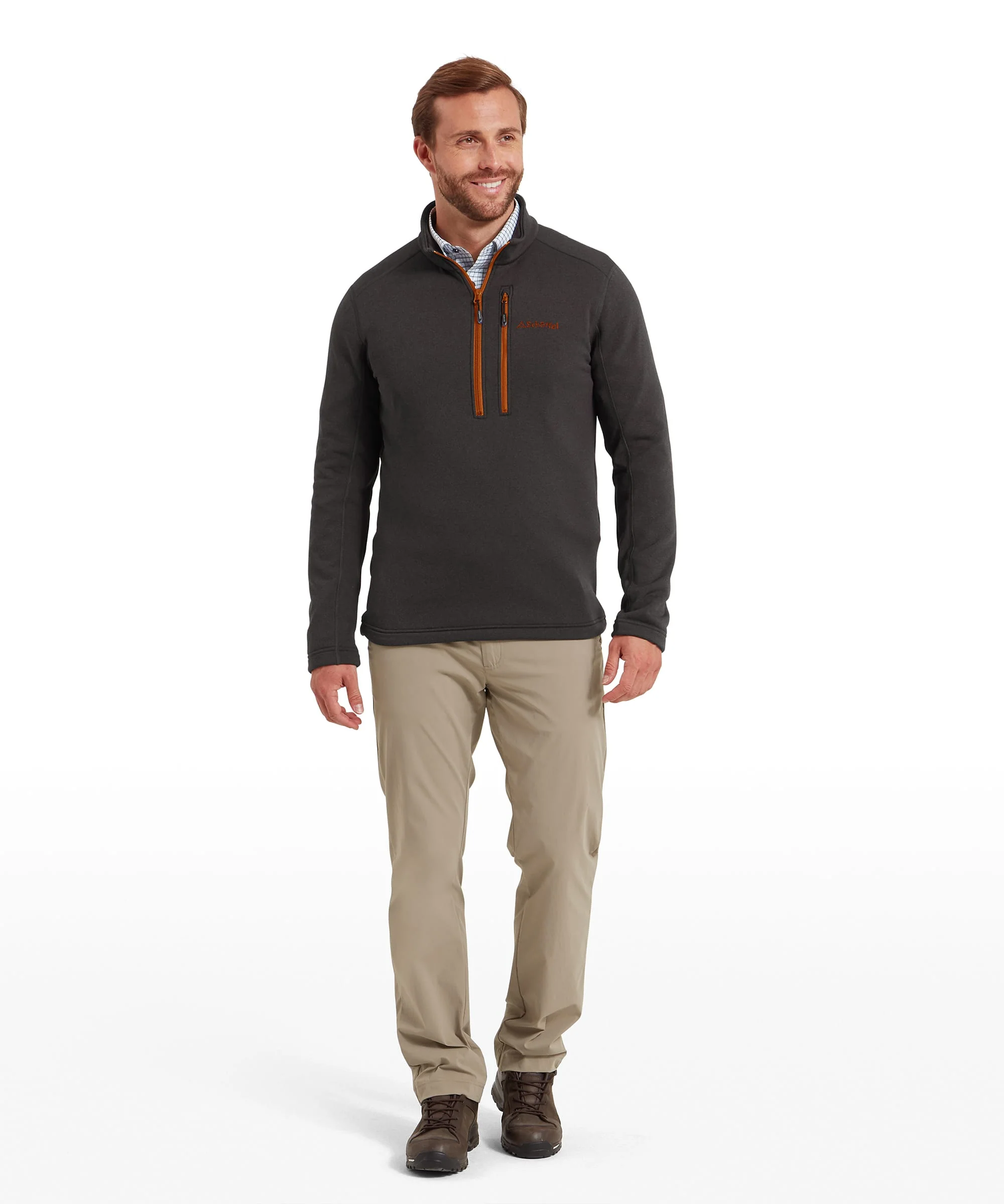 Annan II Technical Quarter Zip - Graphite - Image 3
