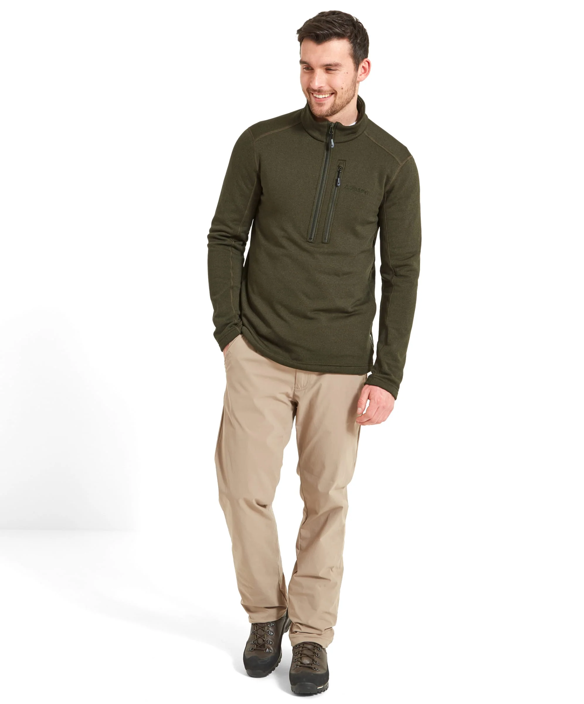 Annan II Technical Quarter Zip - River Green - Image 3