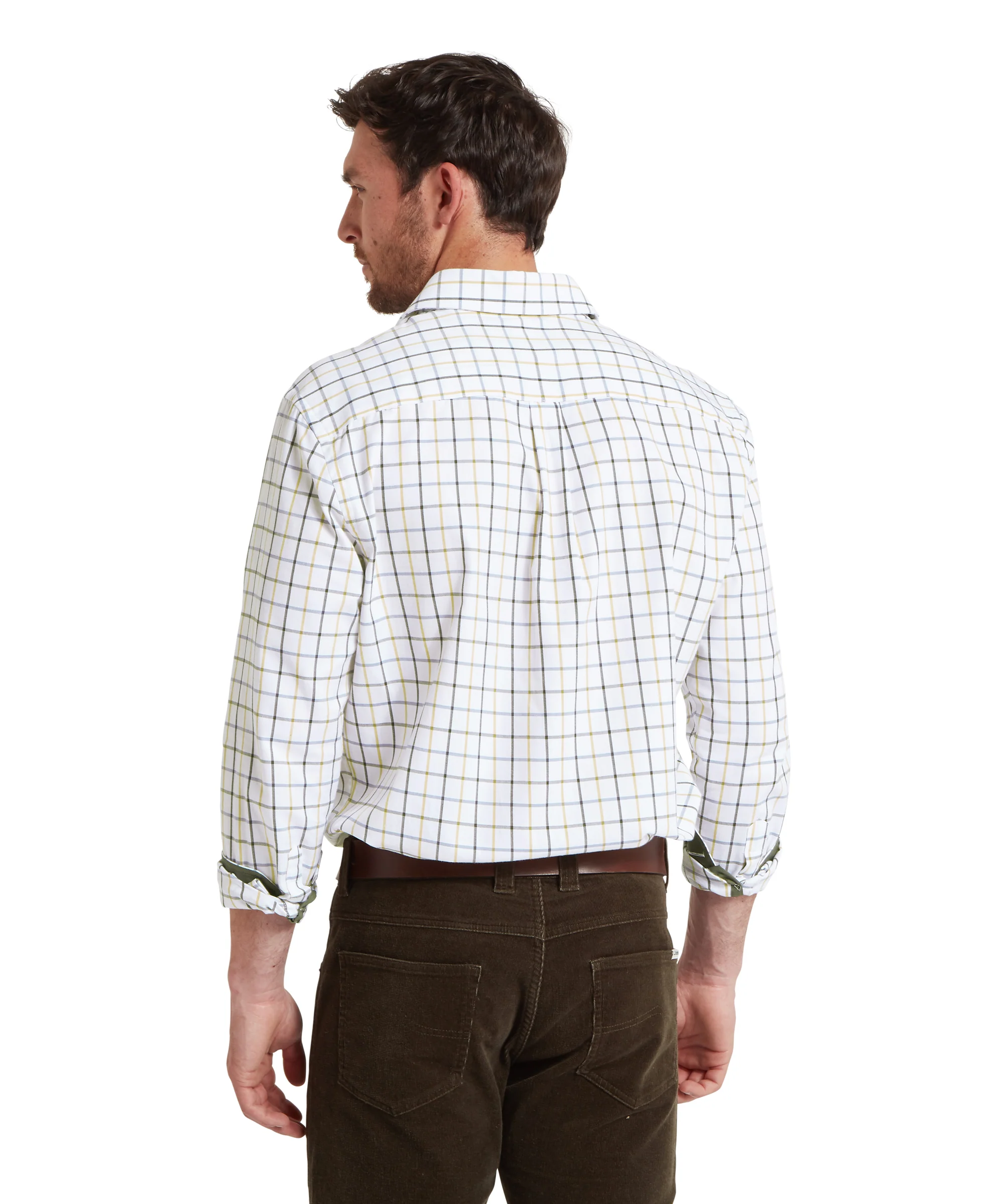 Baconsthorpe Tailored Shirt - Woodland Check - Image 5