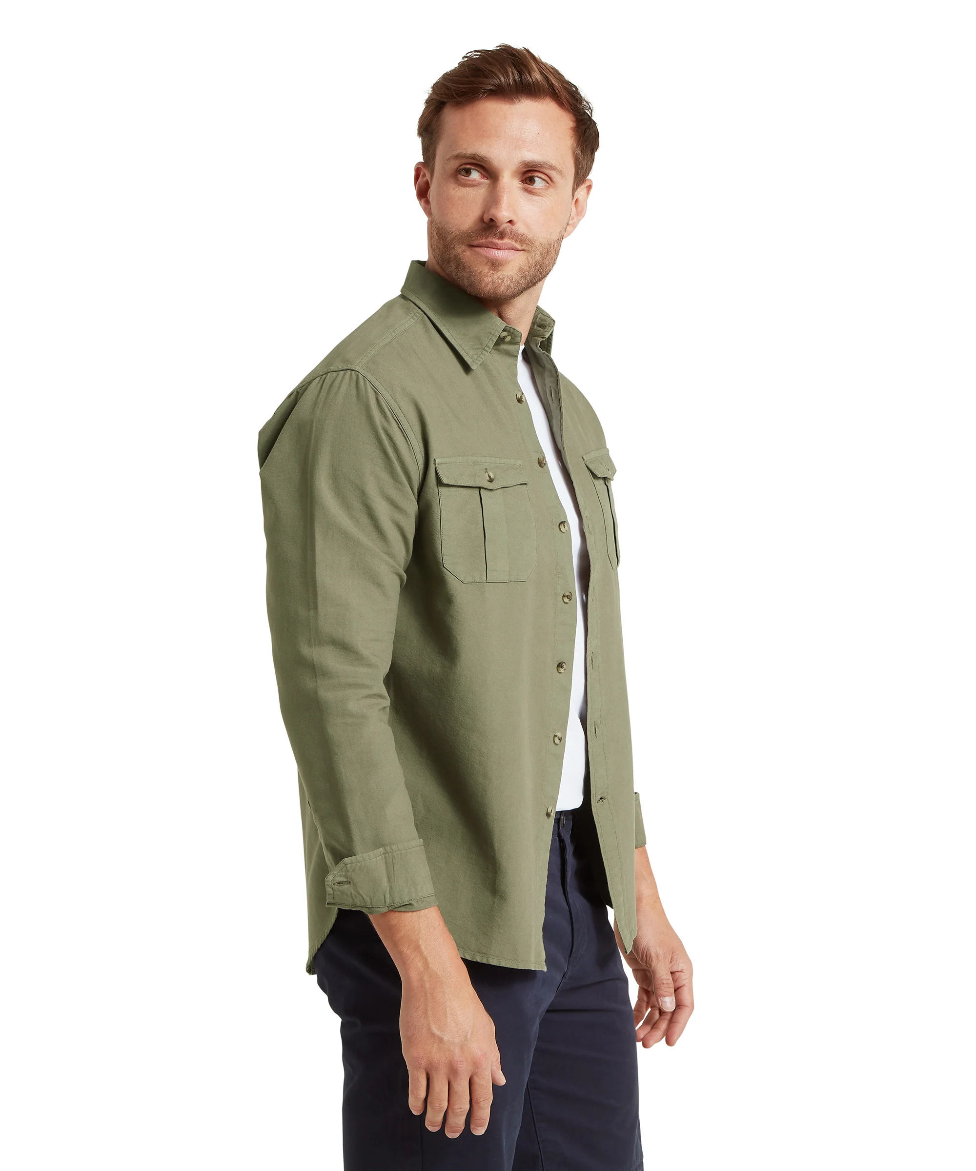 Battlesbridge Shirt - Beetle Green - Image 4