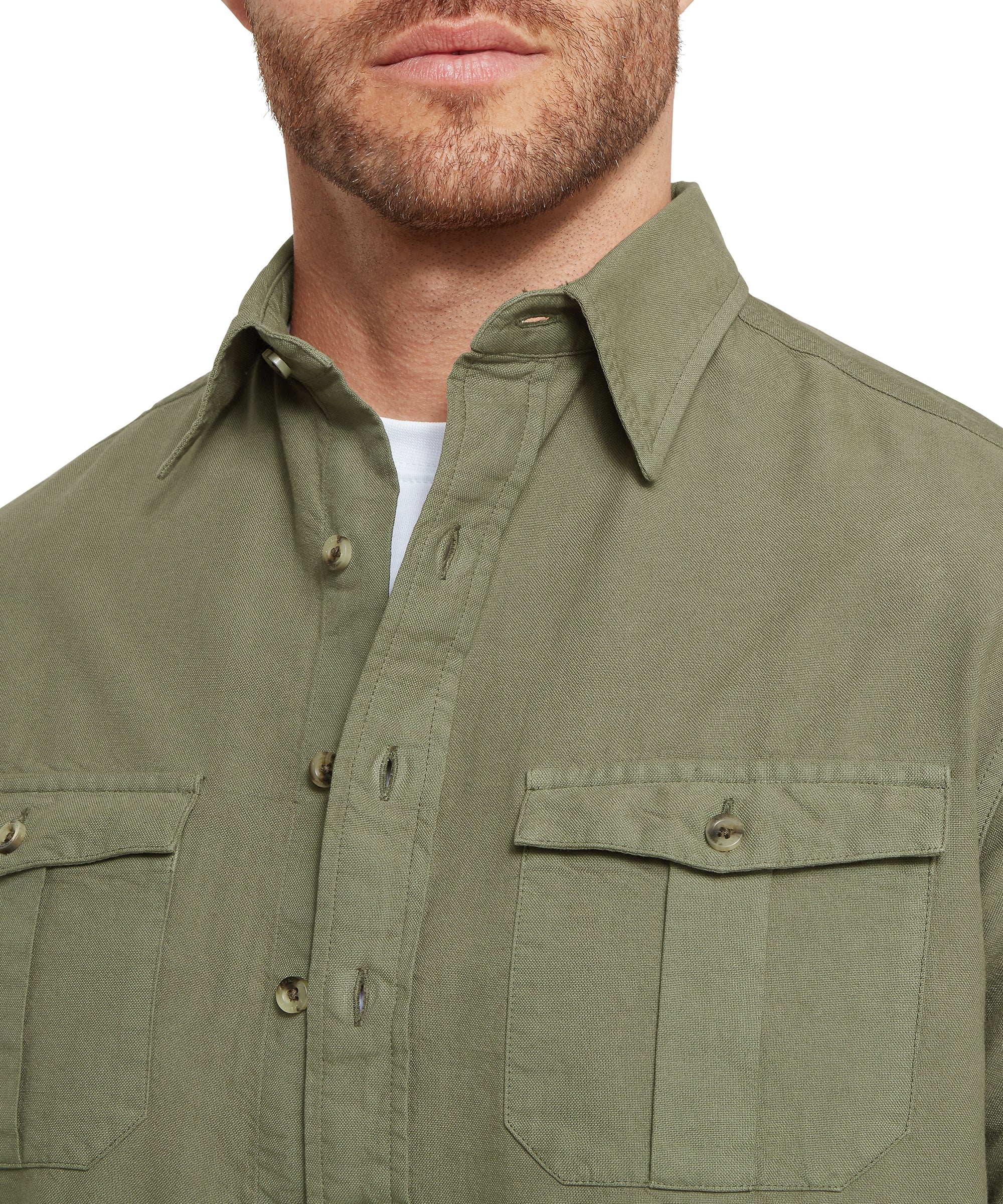 Battlesbridge Shirt - Beetle Green - Image 6