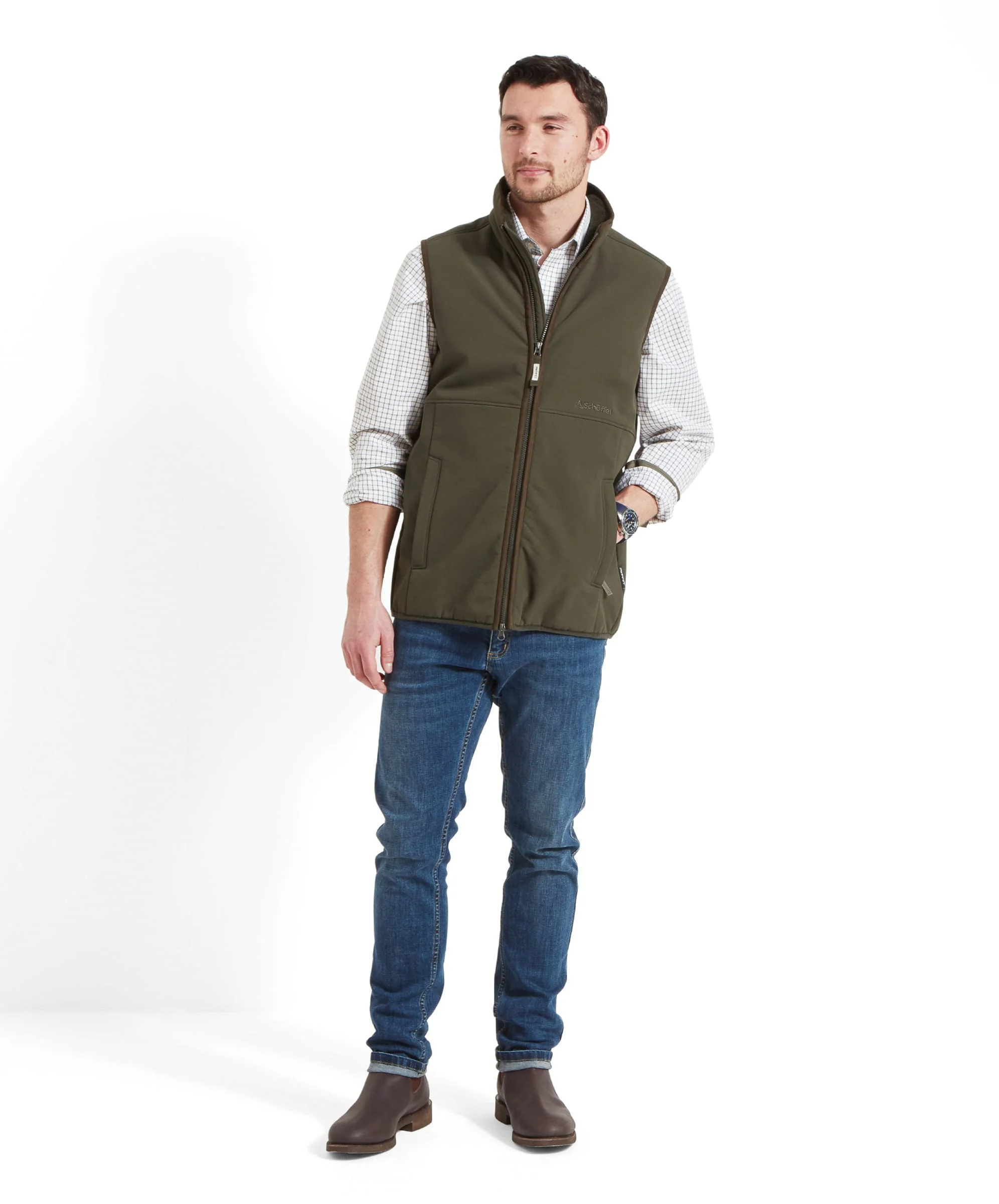 Belton Gilet - Forest - Image 3