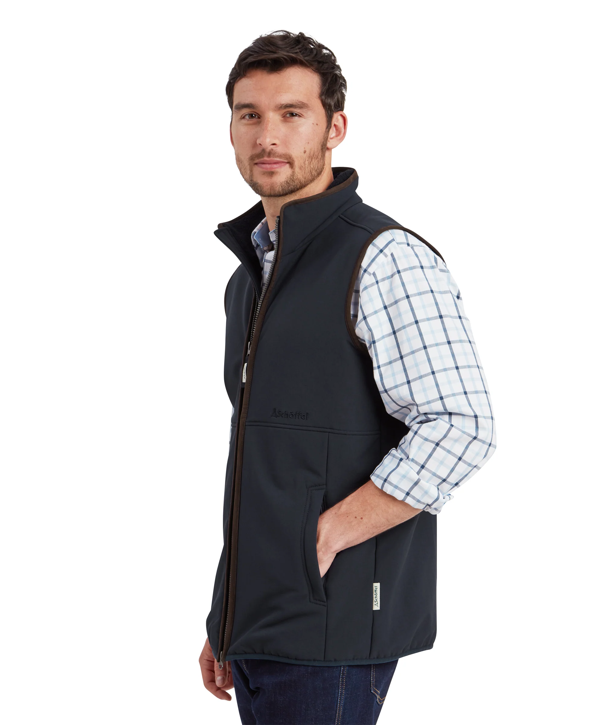 Belton Gilet - Navy - Image 4