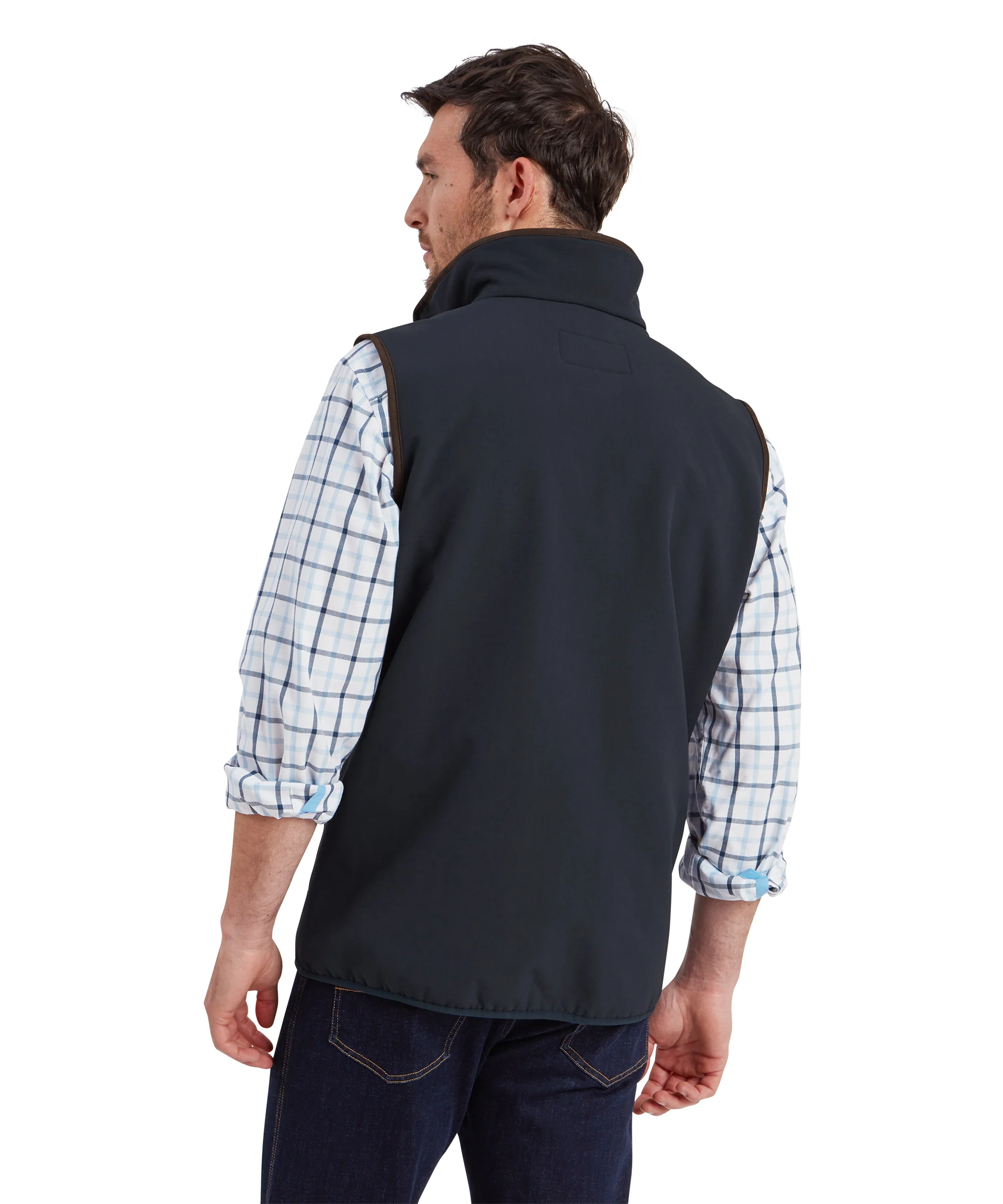 Belton Gilet - Navy - Image 5