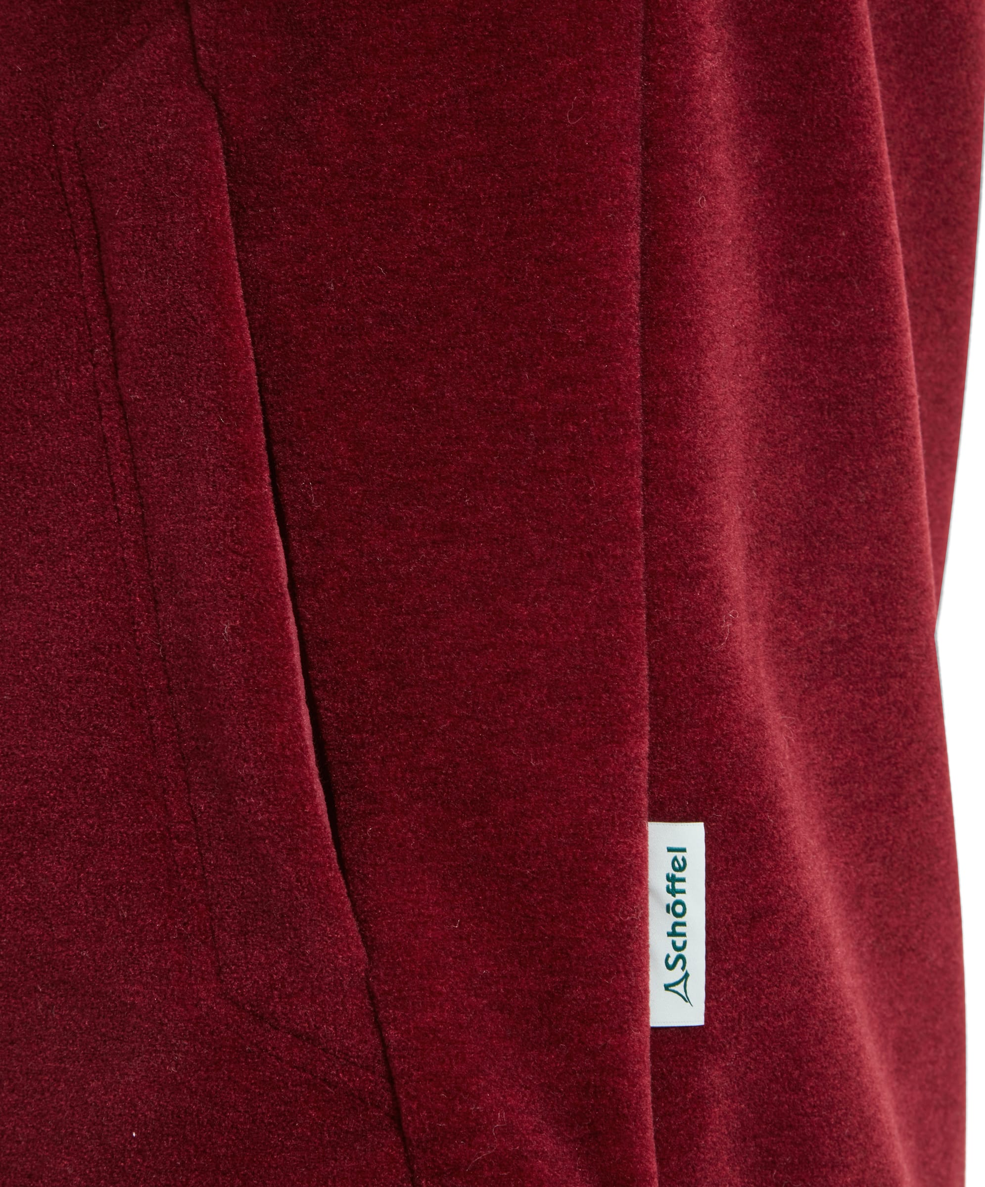 Berkeley Quarter Zip Fleece - Claret - Image 6