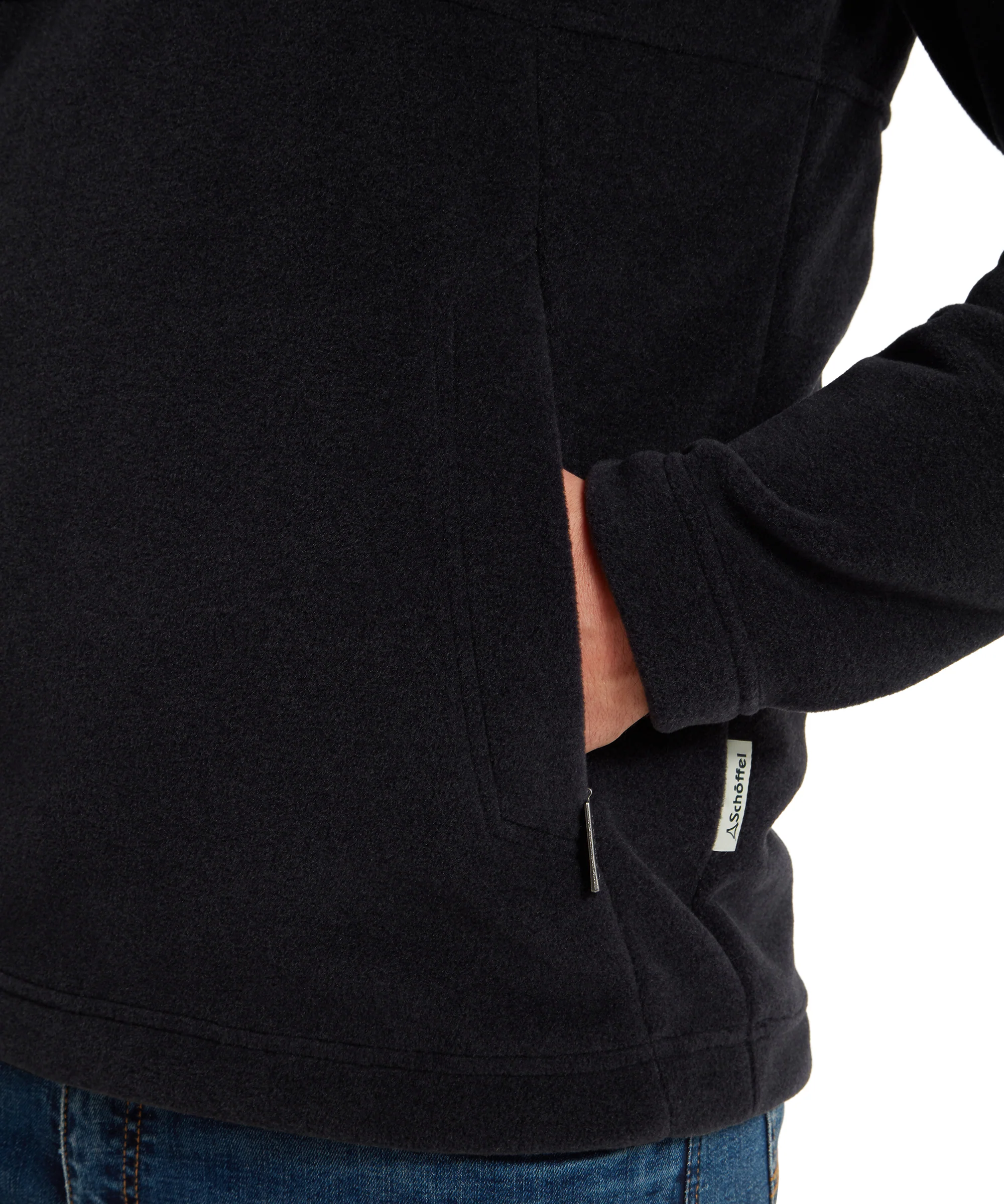 Berkeley Quarter Zip Fleece - Gunmetal - Image 7