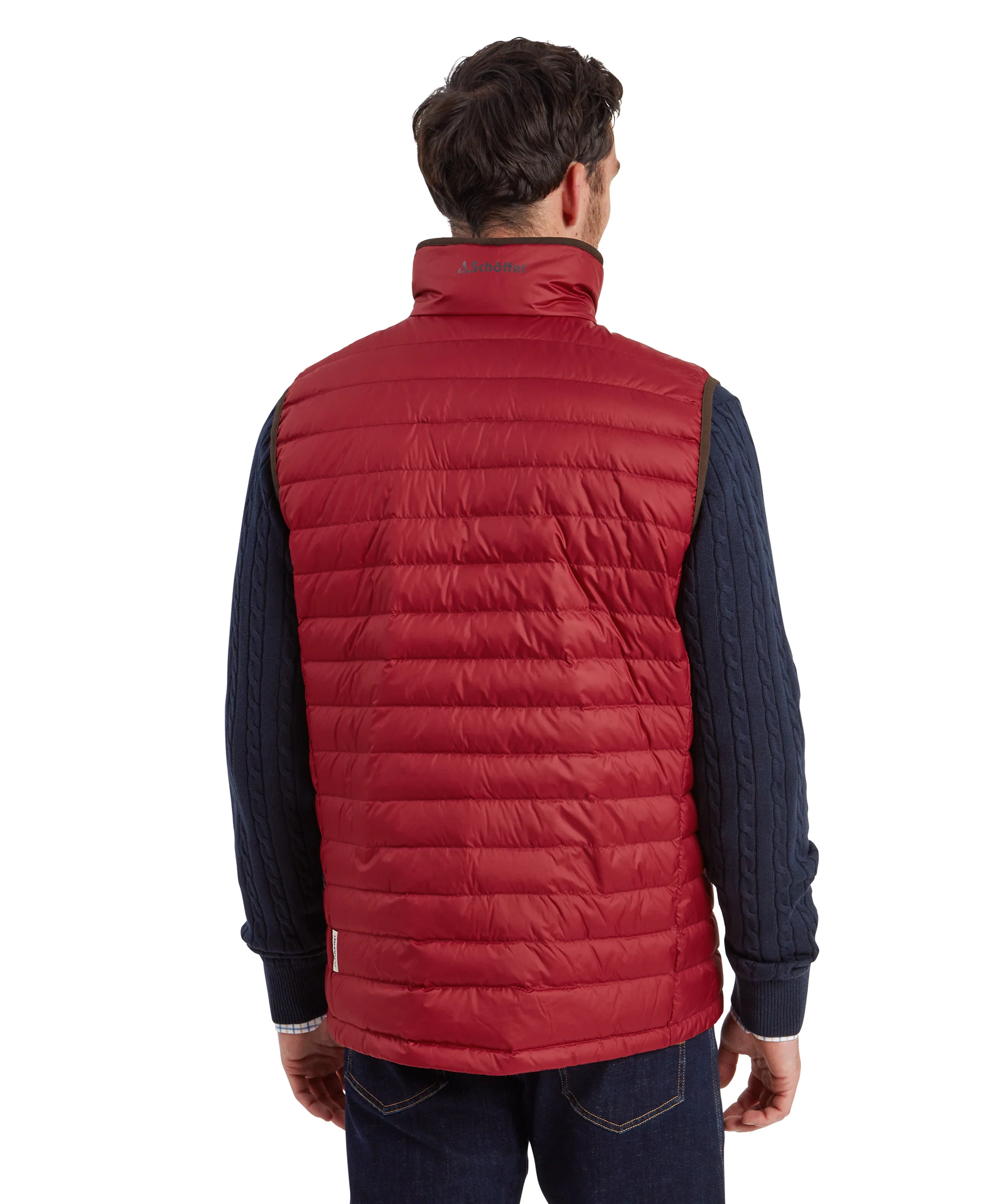 Bowden Down Gilet - Chilli - Image 4