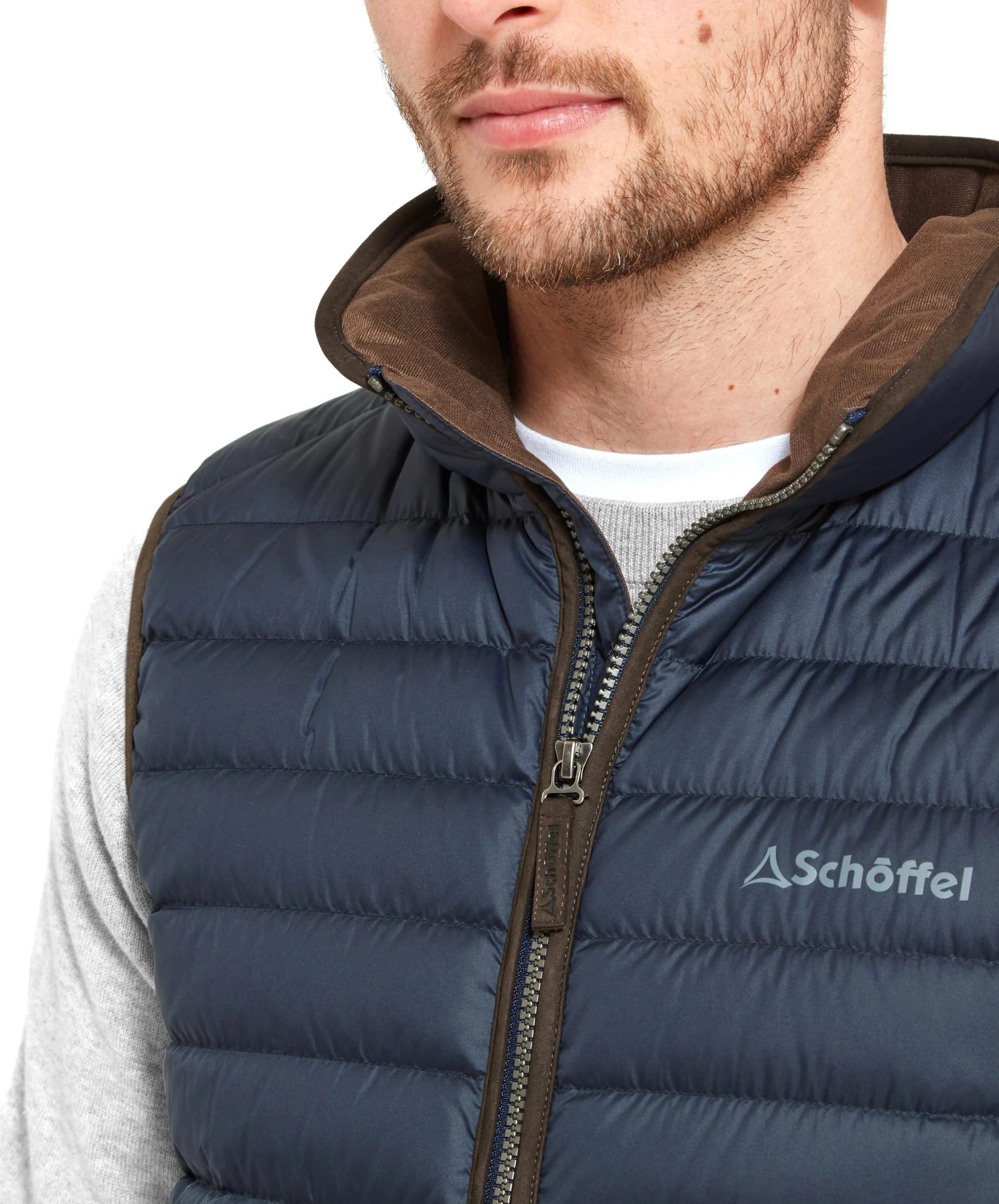 Bowden Down Gilet - True Navy - Image 4