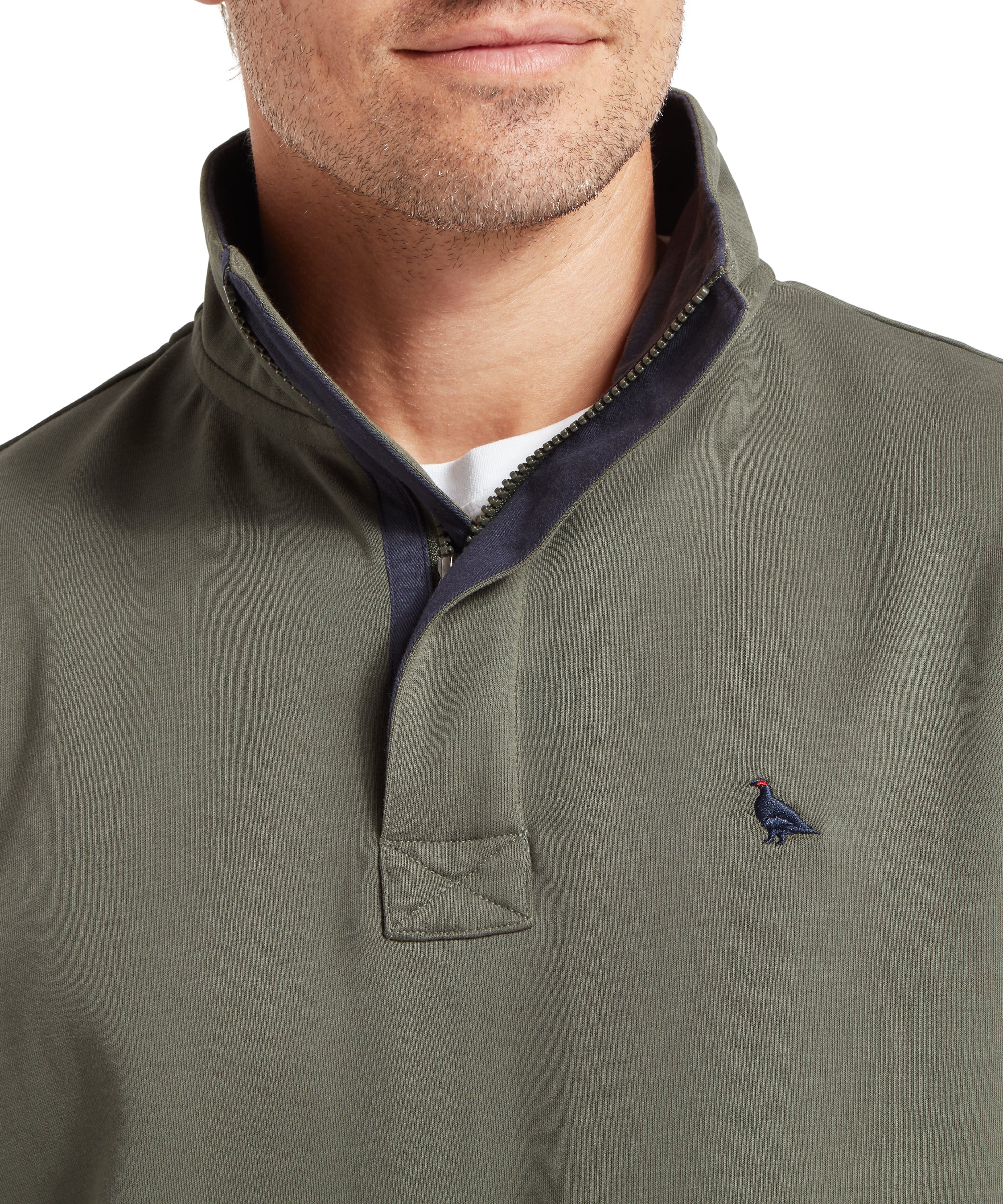 Branscombe Cove Sweatshirt - Beetle Green - Image 6