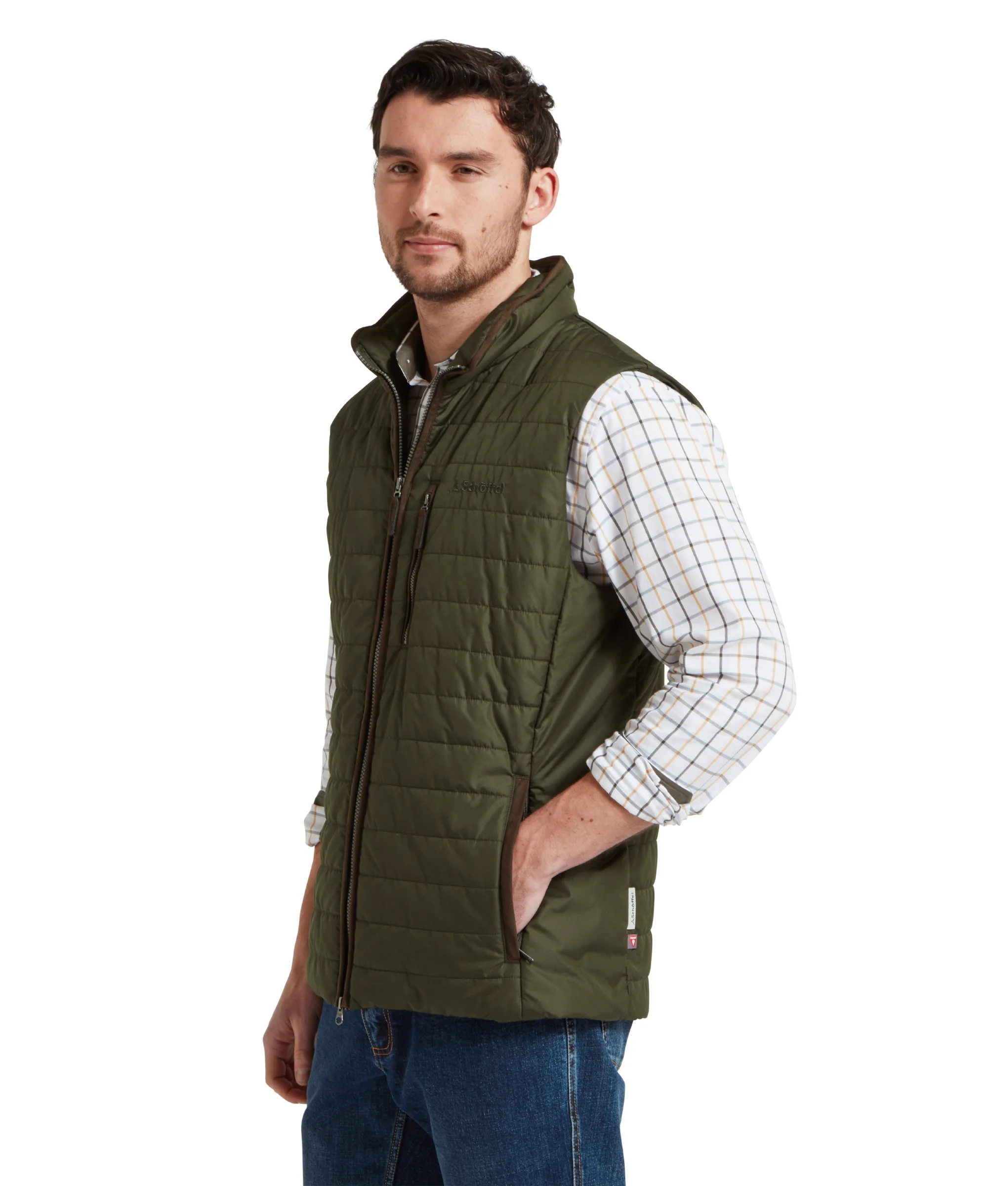Brora Gilet - Forest - Image 4