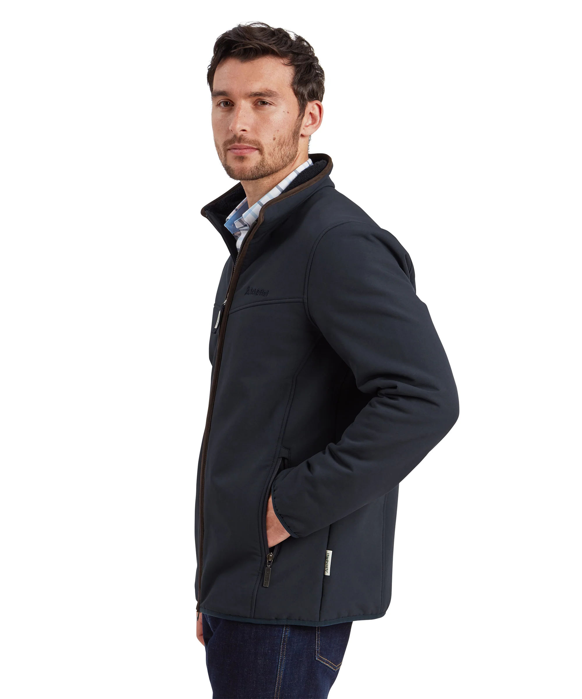 Burrough Jacket - Navy - Image 4