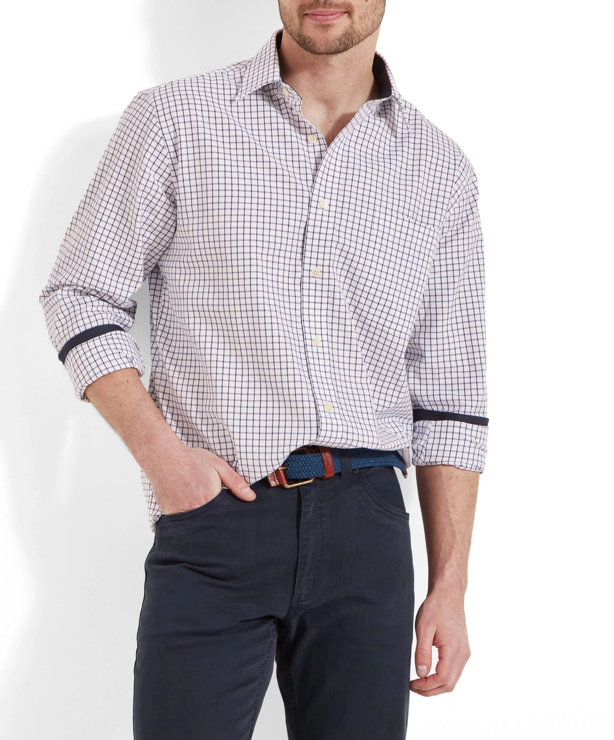 Cambridge Classic Shirt - Dark Navy - Image 7