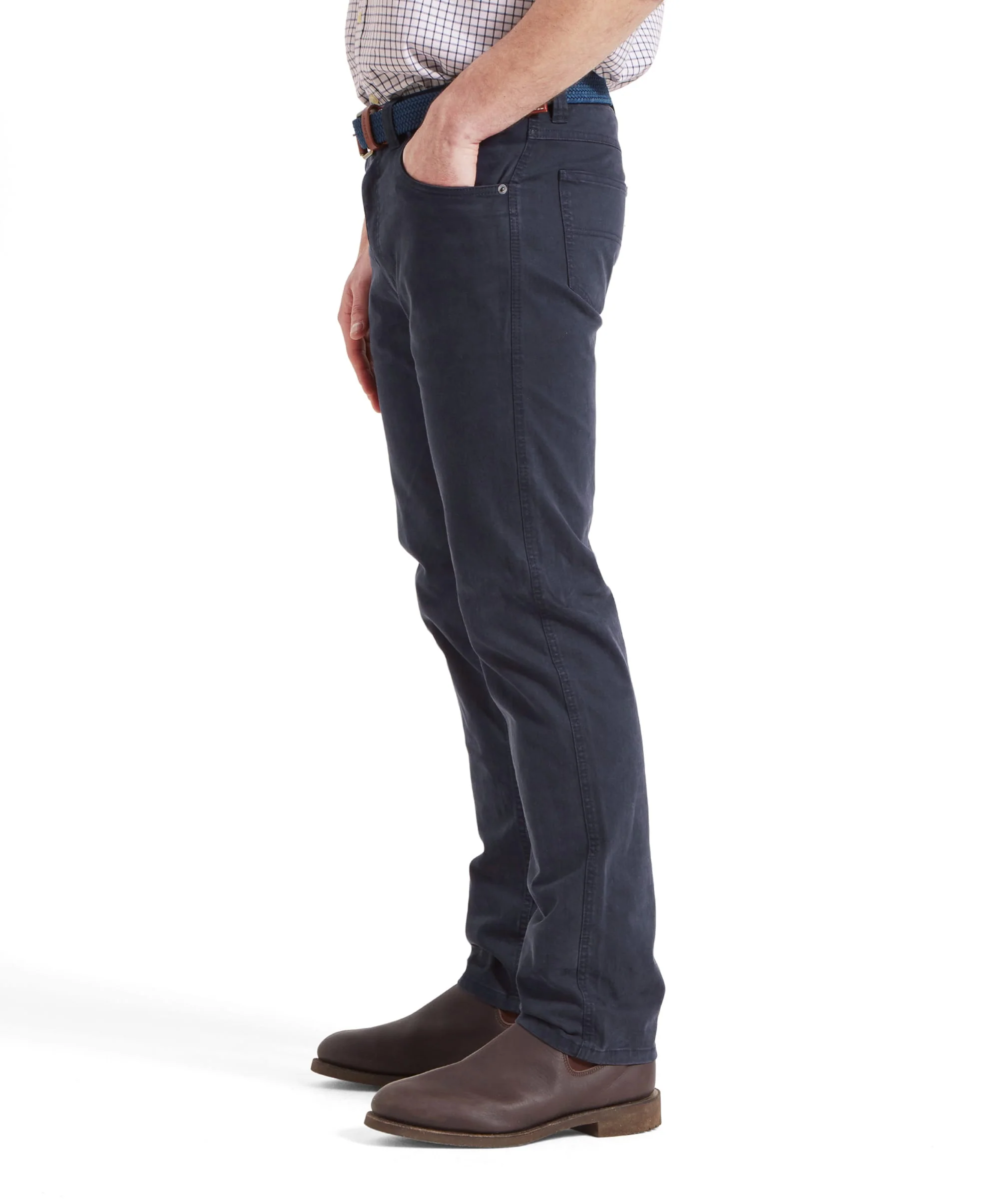 Canterbury 5 Pocket Jean - Navy - Image 4