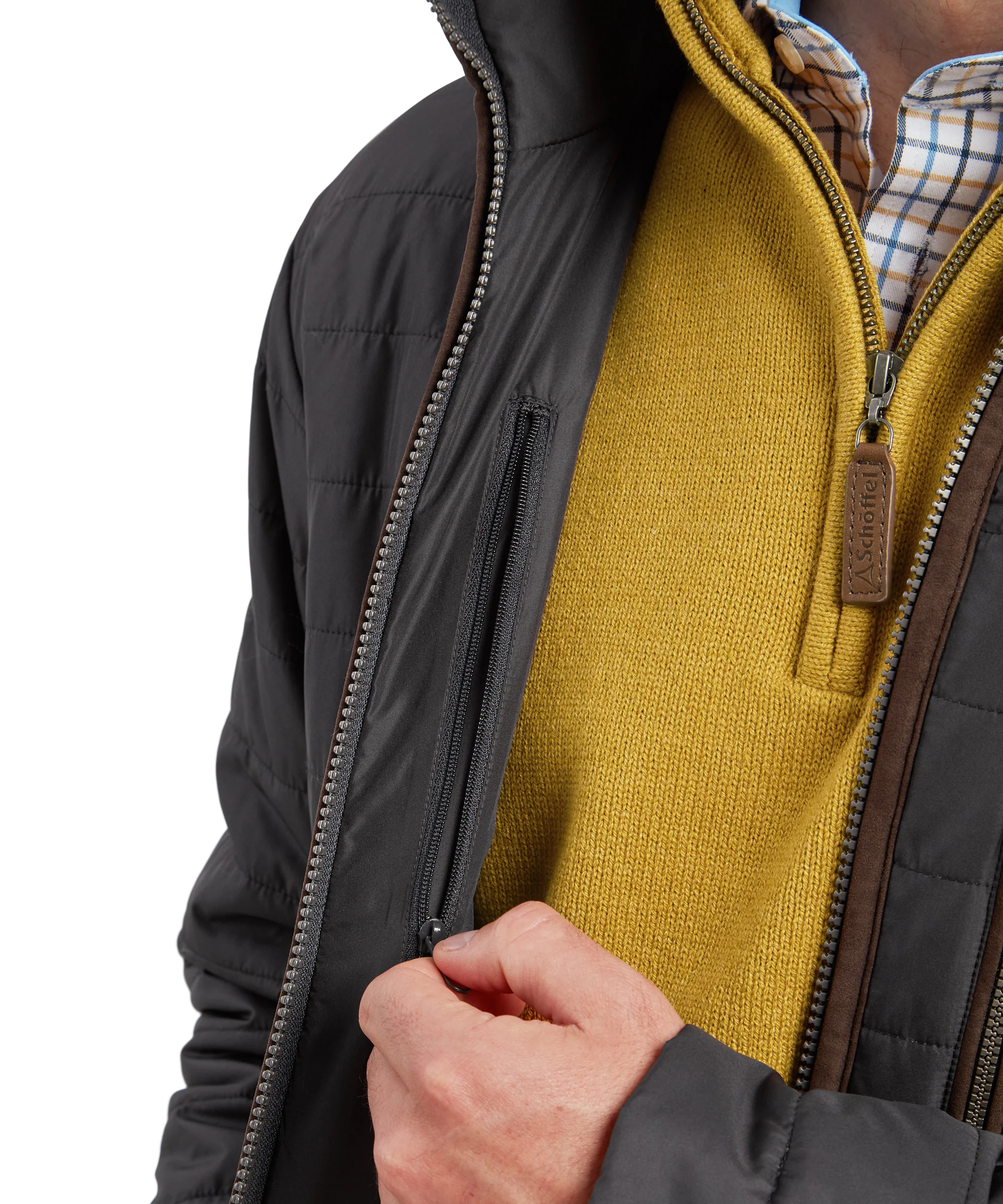 Carron Jacket - Charcoal - Image 8