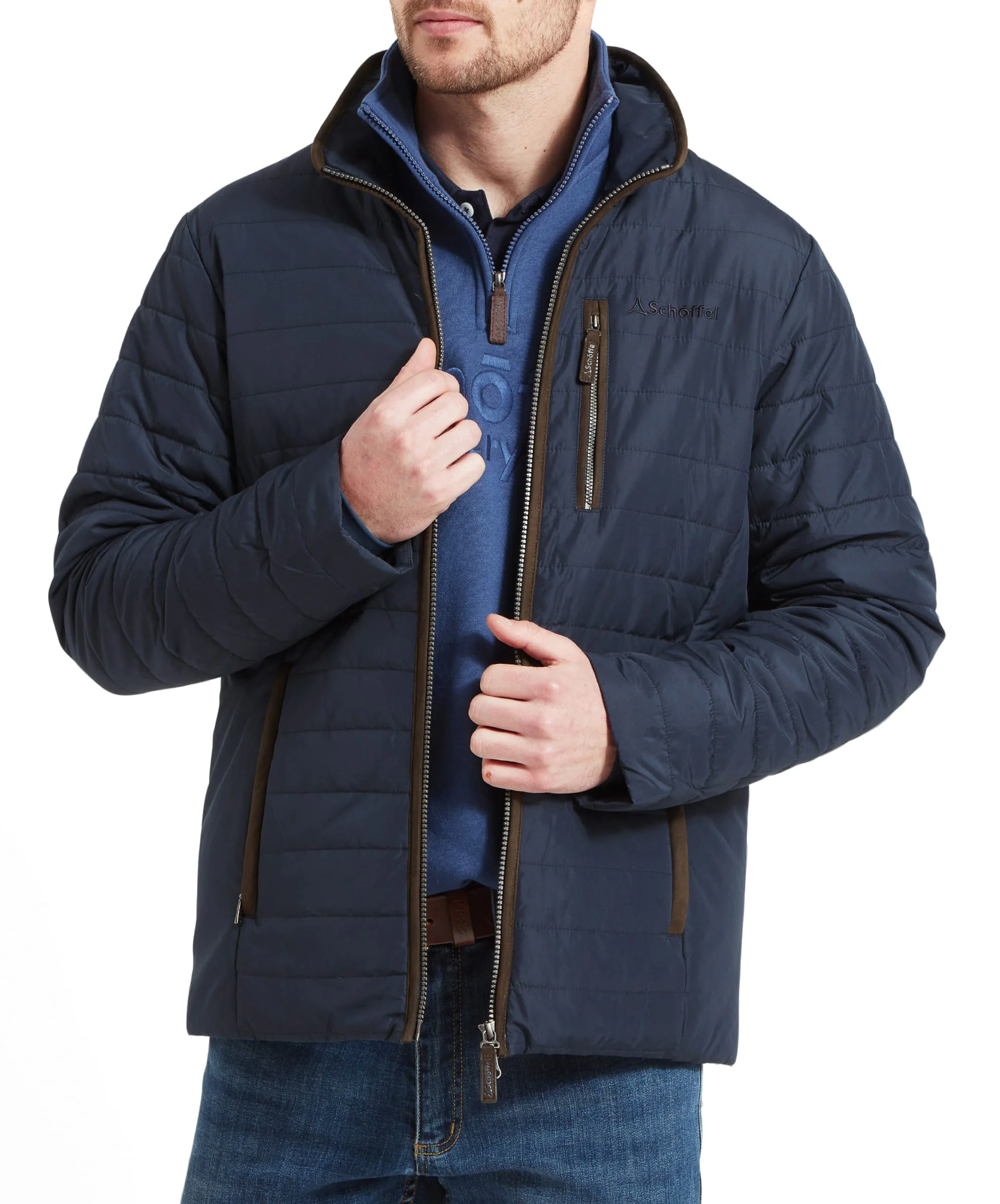 Carron Jacket - Navy - Image 9