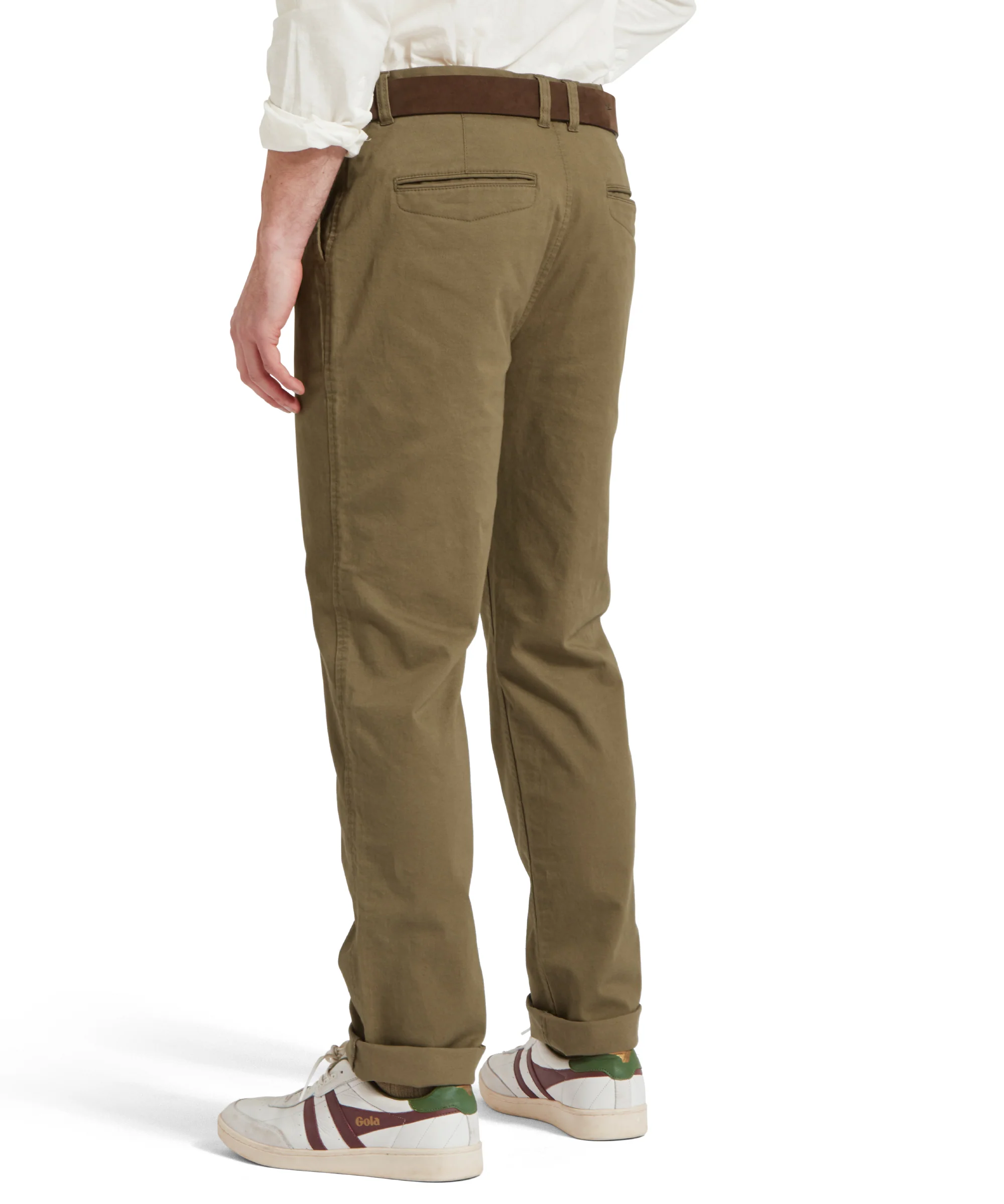 Chichester Chinos - Dark Khaki Green - Image 5