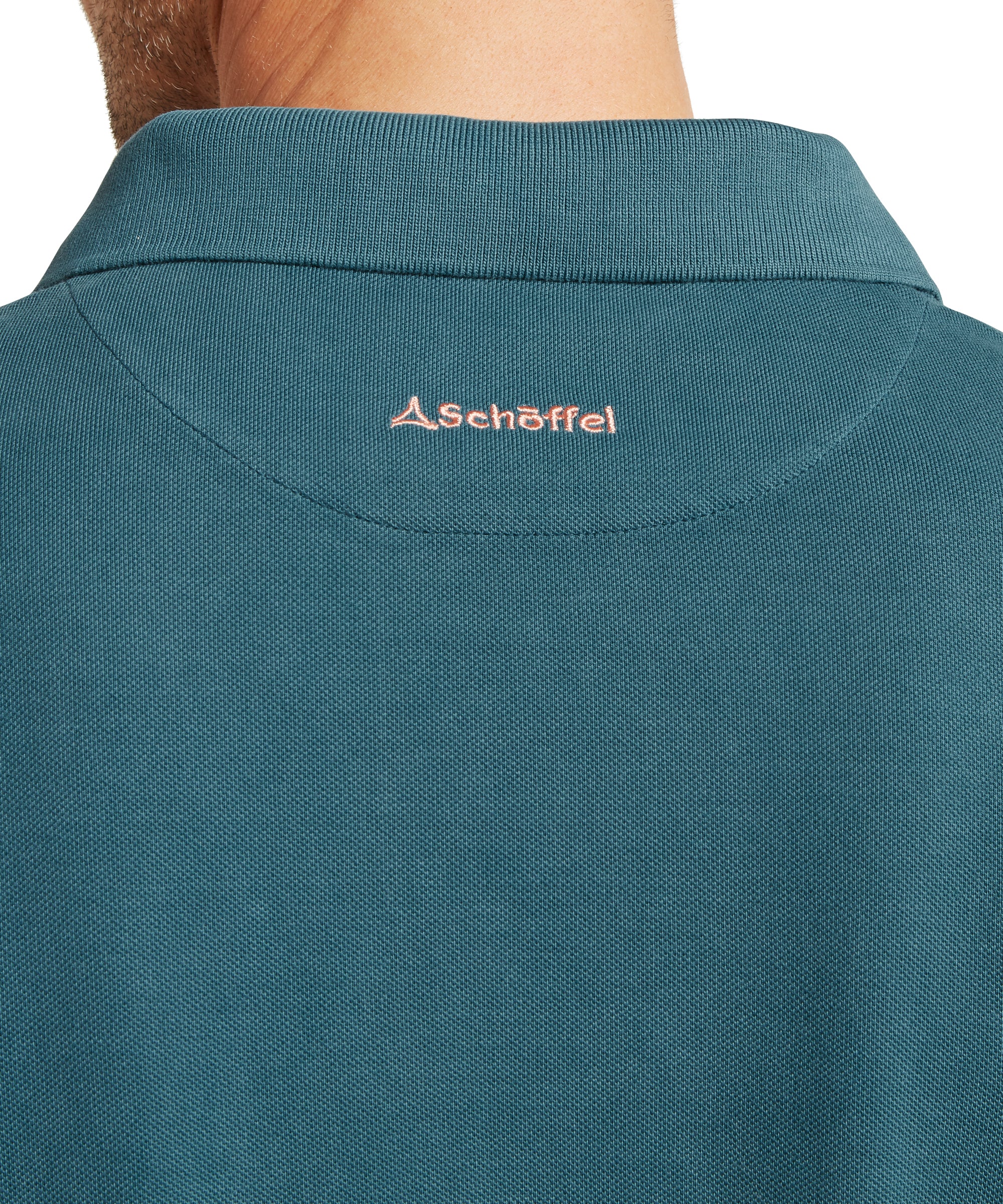 St Ives Garment Dyed Polo Shirt - Deep Ocean Blue - Image 6
