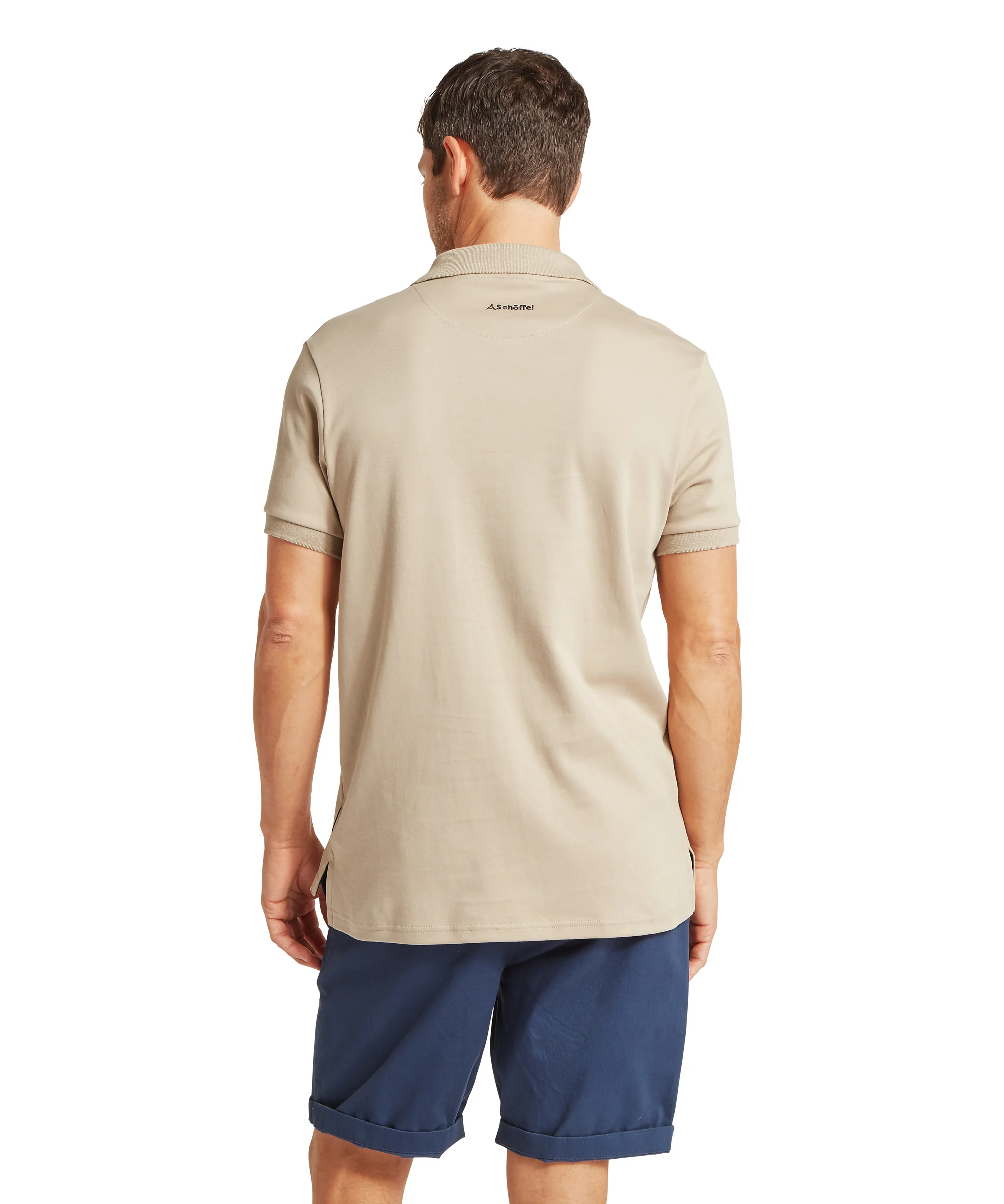 St Ives Jersey Polo Shirt - Cobblestone - Image 5