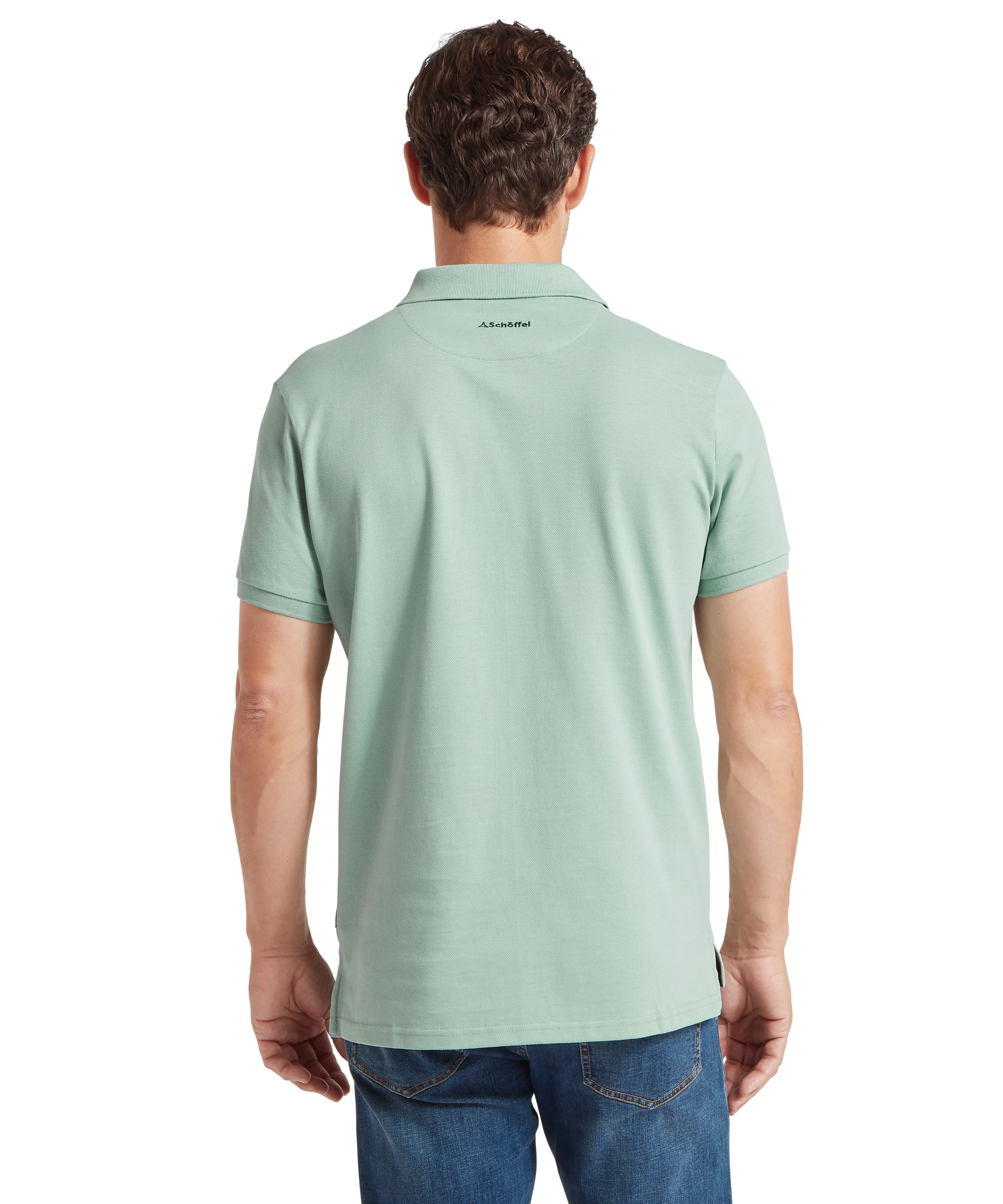St Ives Polo Shirt - Surf Blue - Image 5