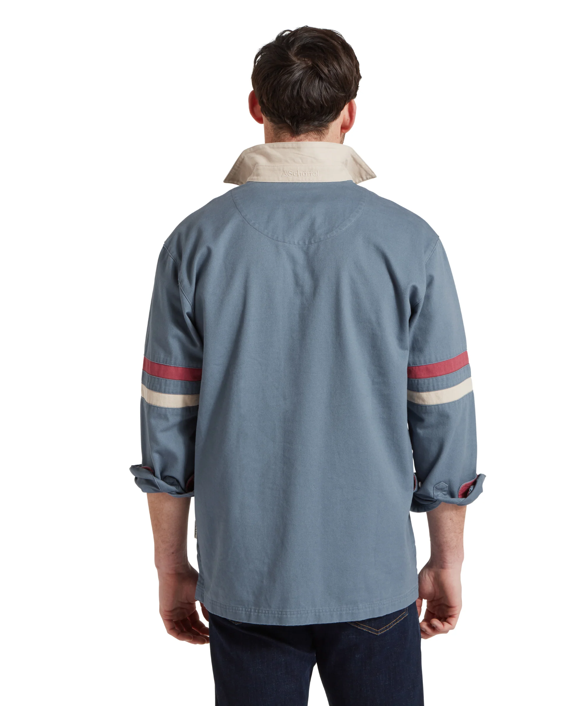 Truro Deck Shirt - Dark Pigeon Blue - Image 5