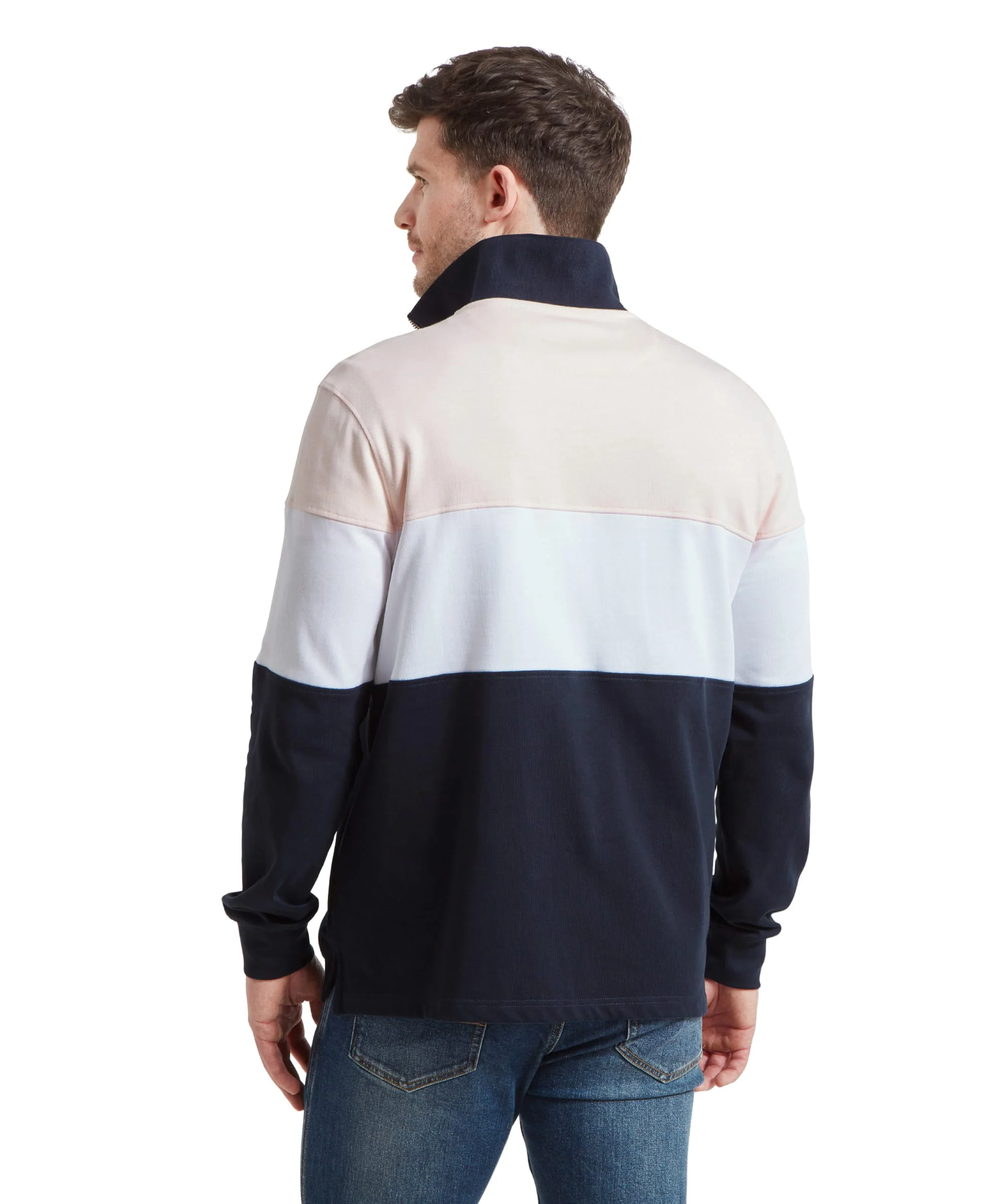 Exeter Heritage Quarter Zip - Pale Pink - Image 9