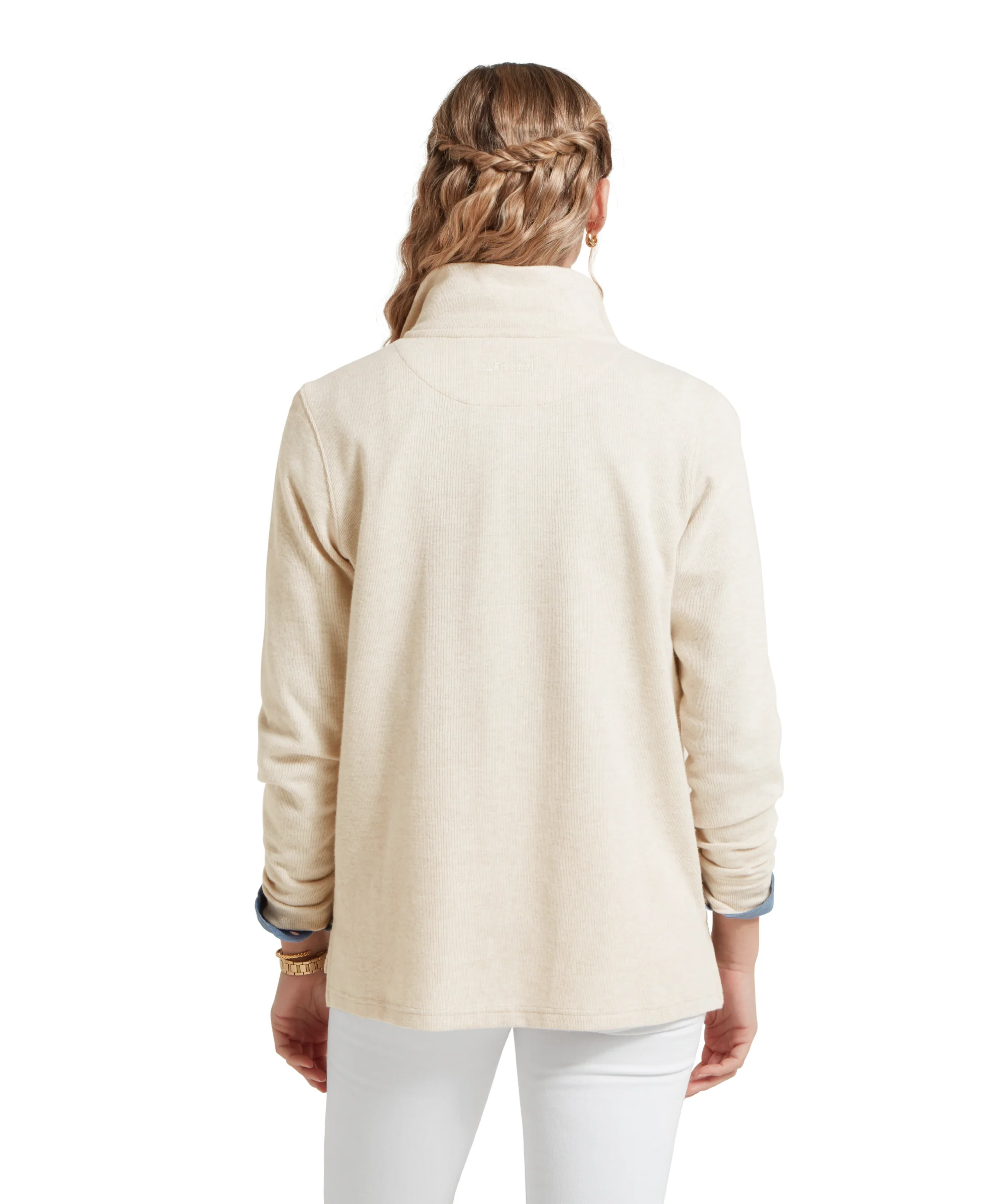 Appletree Bay Quarter Zip - Oat - Image 5