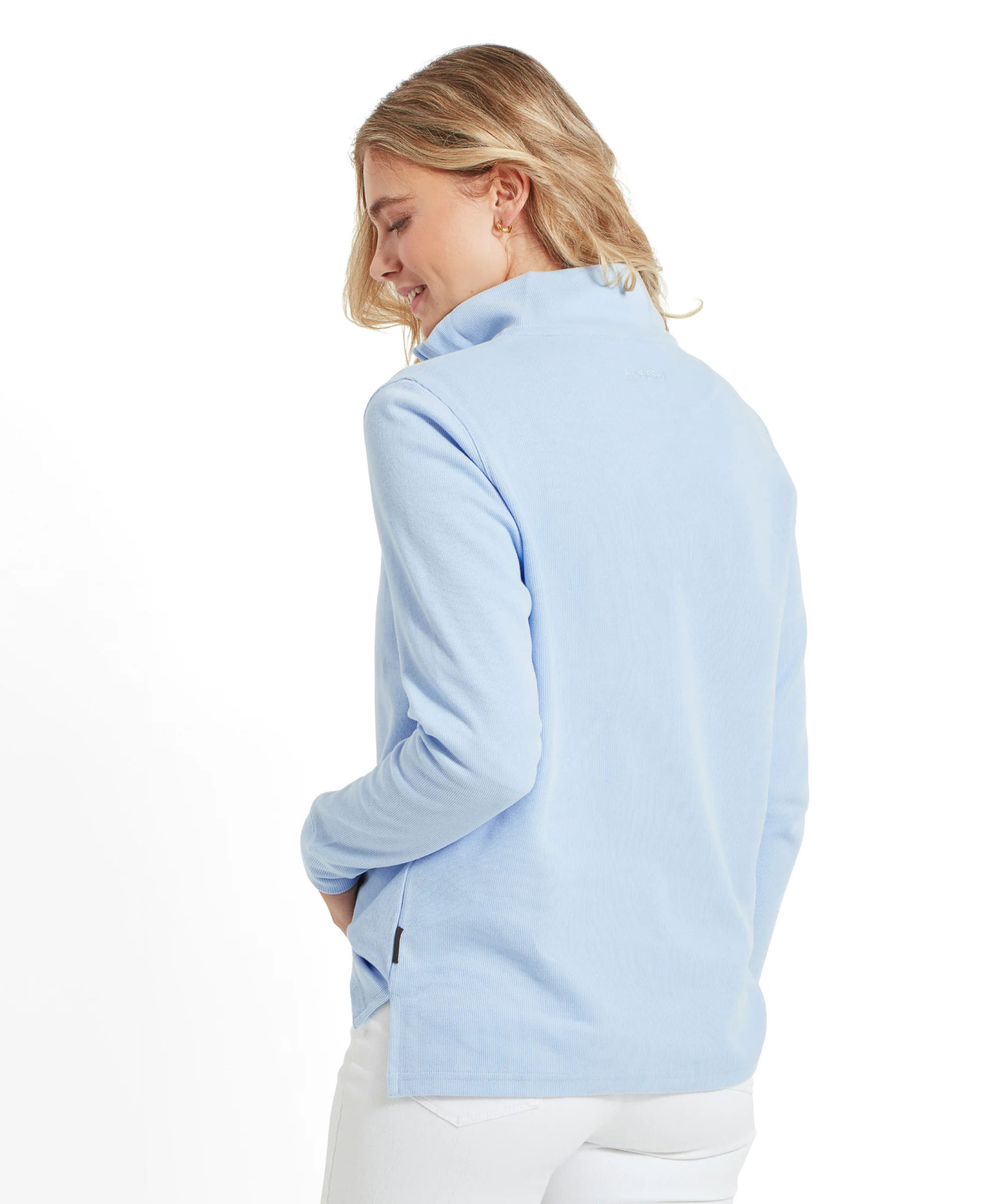Appletree Bay Quarter Zip - Sky Blue - Image 5