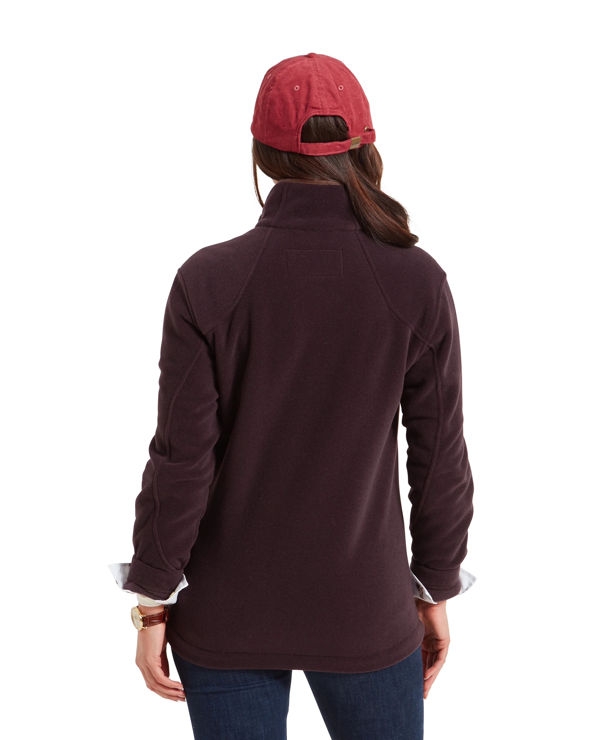 Burley Fleece Jacket - Port - Image 5