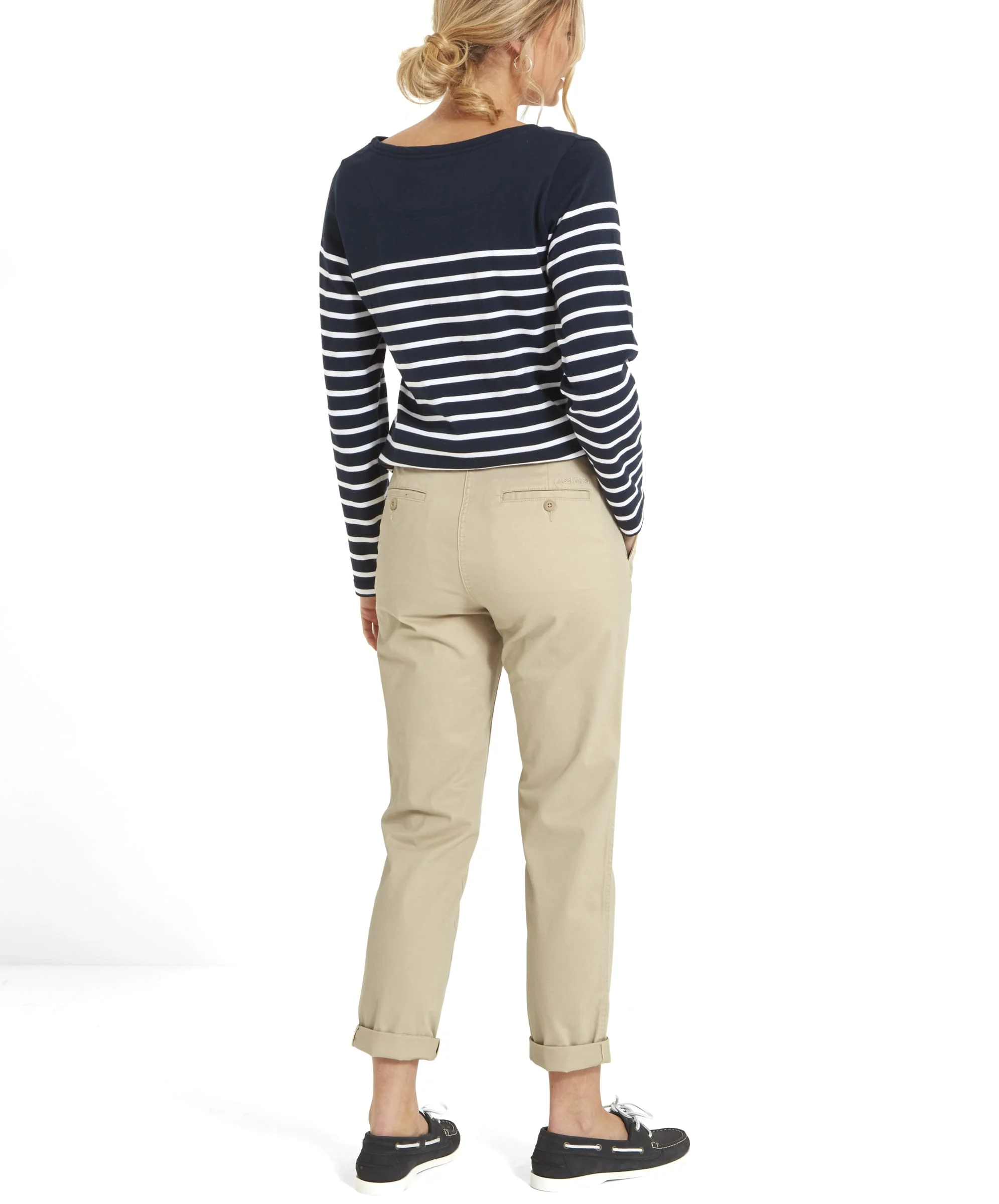 Clare Chinos - Oat - Image 4